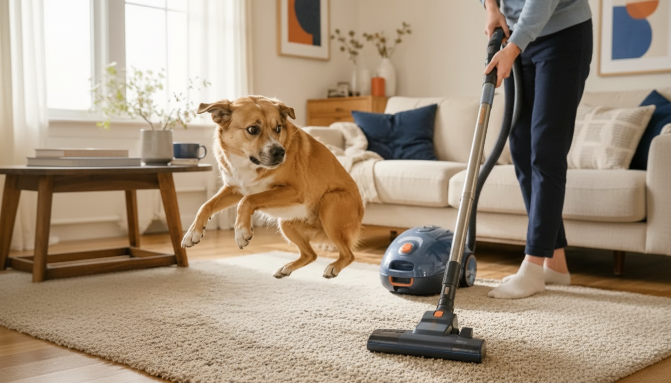 Vacuuming With Pets: Separate Them or Keep Them Near?